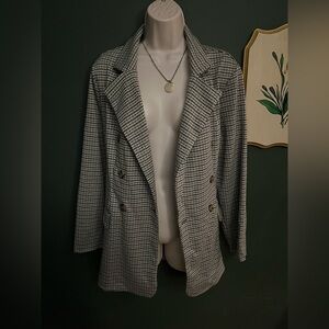 Maurices houndstooth boyfriend Blazer